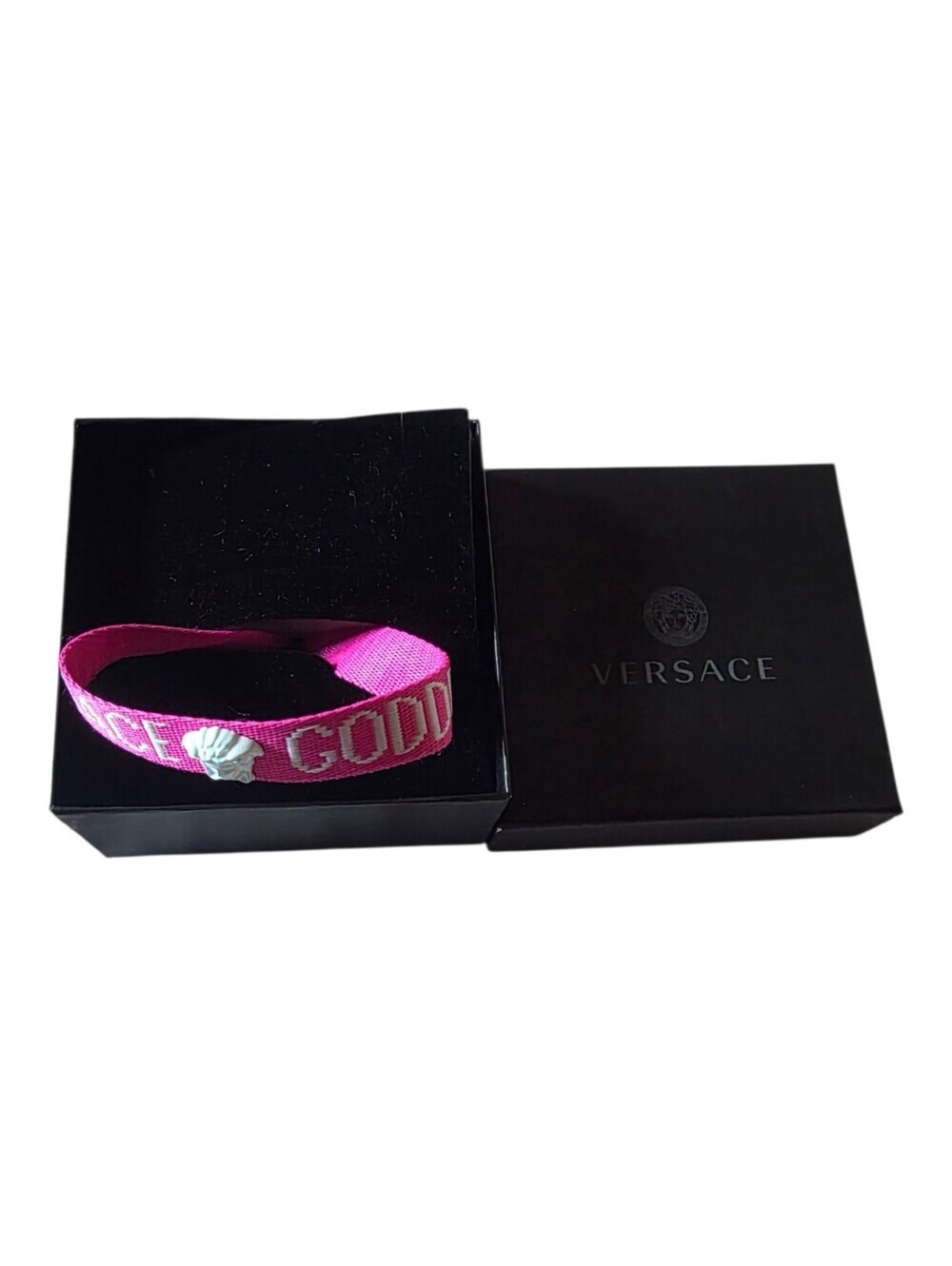 Versace Medusa Rubber Fabric  Bracelet (Unisex) - Picture 4 of 4
